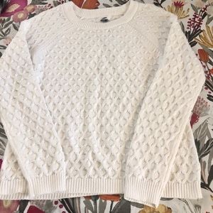 Old Navy White Sweater